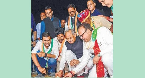 Jaipur Diary: Poll, Diwali time: Gehlot lights 1.56 lakh diyas