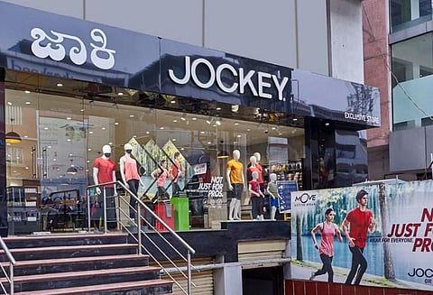 Jockey shrunk its retail network by around 2,300 in the previous quarter.
