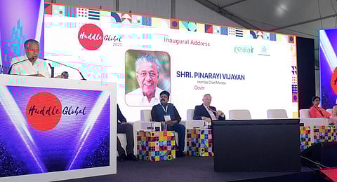 Image posted on X by Pinarayi Vijayan