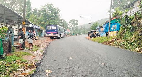 The Laha stretch of Mannarakulanji-Pampa road | Shaji Vettipuram