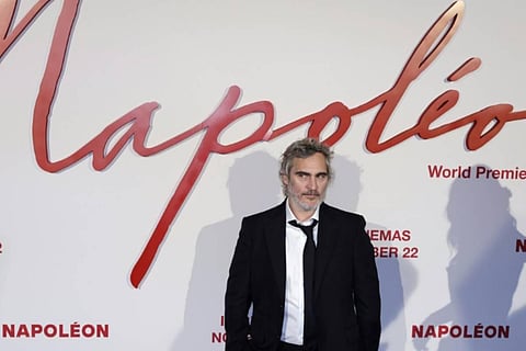 Napoleon marks Joaquin Phoenix's second collaboration with Ridley Scott. (AFP)