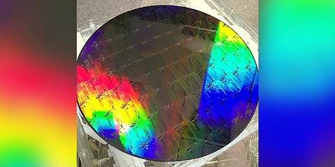 Silicon Photonics 300mm wafer (Photo | Wikimedia Commons)