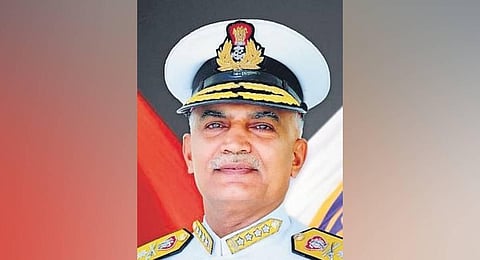 Chief of the Naval Staff Admiral R Hari Kumar. (Photo | Special arrangement)