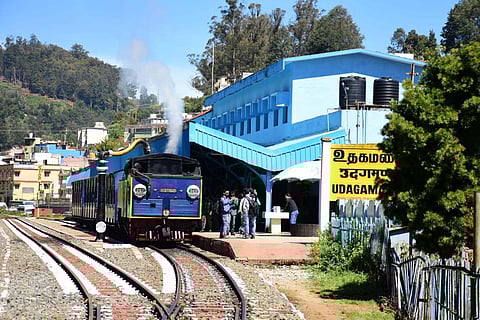Udagamandalam station. (Photo | Express)