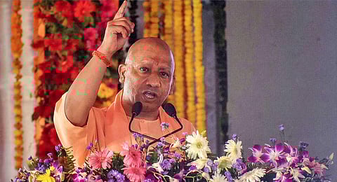 Uttar Pradesh Chief Minister Yogi Adityanath. (Photo | PTI)