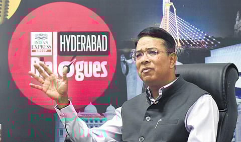 Vikas Raj, Chief Electoral Officer of Telangana(Photo | Sri Loganathan Velmurugan)