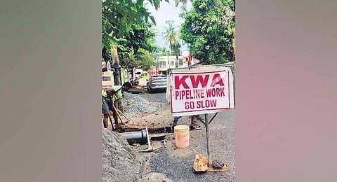 KWA’s sewerage section hard with its offices in various districts grappling with severe staff shortage. (Photo | Express)