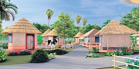 Artist’s impression of the pavilion