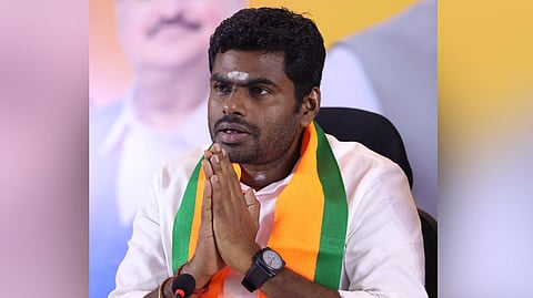 TN BJP president K Annamalai