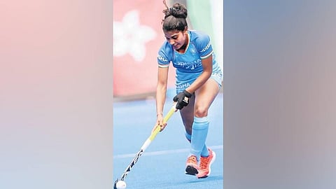 Preeti, captain of the Indian squad.