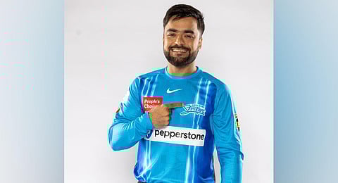 Afghanistan's star spinner Rashid Khan. (Photo | Adelaide Strikers Twitter)