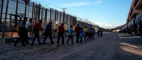 Almost every region in the world had a notable increase in the number of unauthorised immigrants in the US from 2007 to 2021. (File Photo | AFP)