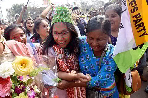 Sitting MP Agatha Sangma will be fielded from the Tura seat (File photo | PTI)