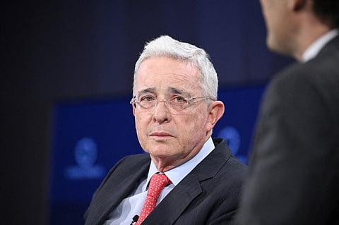 H.E. Alvaro Uribe Velez, Former President, The Republic of Colombia. (Photo |AFP)