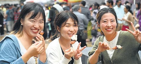 Pictures from previous editons of the Japan Food Fest