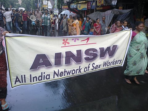 Representational Image: All India Network of Sex Workers. (Photo | Facebook)