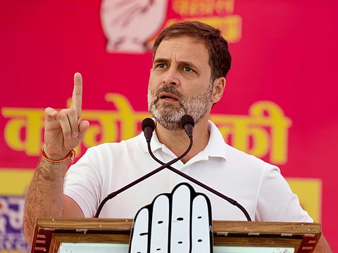 Congress leader Rahul Gandhi. (Photo | PTI)
