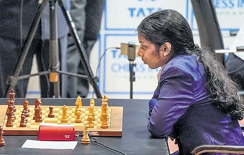 R Vaishali is charting her own destiny.