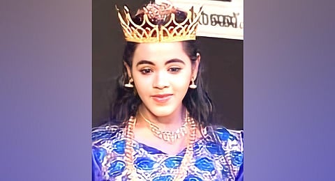 Ann Rifta Roy performing Chavittu Nadakam. (File photo)