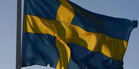 Sweden Flag. Image used for representation. (Photo | AFP)