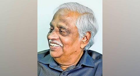 AK Perumal, an author, professor, and historian. (File Photo)