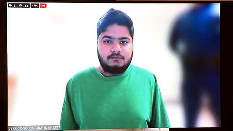 23-year-old Indian student Om Brahmbhatt.