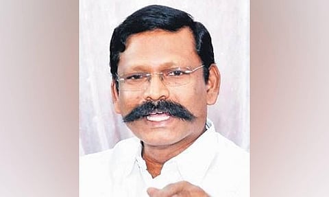 Former AIADMK minister TM Selvaganapathy.