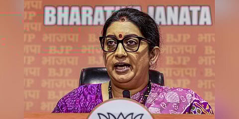 Union Minister Smriti Irani