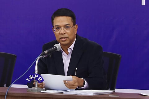 Telangana Chief Electoral Officer Vikas Raj