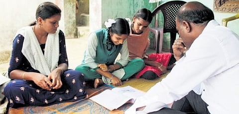 Dhamodharan’s work has led to the rehabilitation of thousands of child labourers in TN. (Photo | Express)