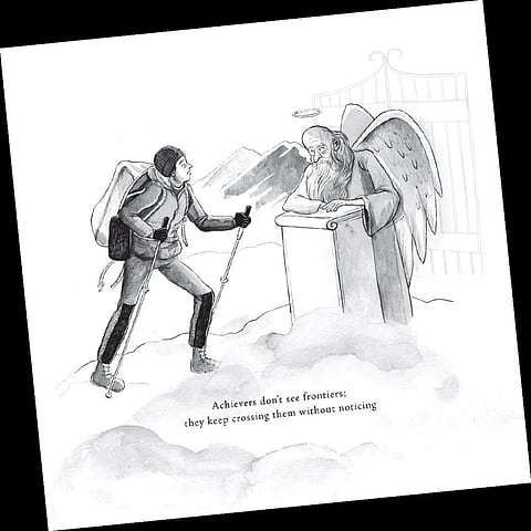 One of Kuriyan’s artworks