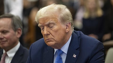 Former US President Donald Trump.