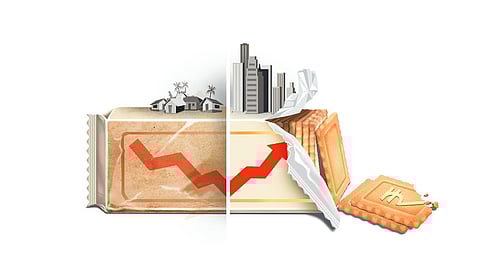 FMCG companies are still finding it difficult to penetrate the rural markets that continue to wilt under rising prices and stagnant incomes. (Photo | Express illustrations)