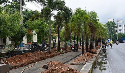 The corporation is spending about Rs 70 lakh to give the track a facelift with benches and lighting.