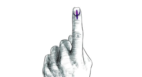 Exit polls predict edge for Congress in Chhattisgarh, Telangana; Advantage BJP in MP, Rajasthan