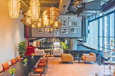 The opera space features an impressive 8-foot height, with luxury seating and an excellent sound system, making it ideal for TED talks, conferences, and small shows for up to 100 people.