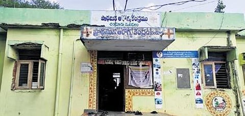 A file photograph of a flooded street in the Warangal West segment limits.