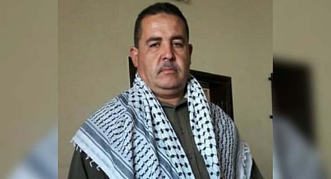 Palestinian reporter Mohammad Abu Hasira. (Photo posted by WAFA news agency)