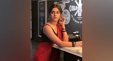 Leonilla Shwetha D’Souza on board Nelson. (Photo | Instagram)