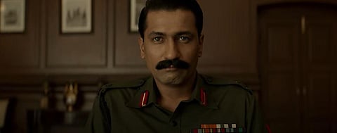 YouTube screengrab from the trailer of 'Sam Bahadur' starring Vicky Kaushal..