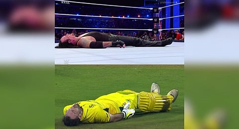 Cricket fans on social media expressed their reactions through memes, with many comparing him to WWE’s Undertaker!