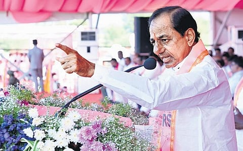 BRS supremo and Telangana CM K Chandrasekhar Rao. (EPS)