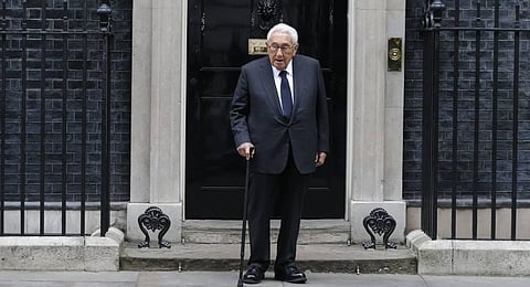 Former US Secretary of State Henry Kissinger. (Photo | AFP)