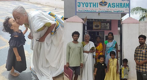 Septuagenarian Muthu Lakshmi aka Amma's Santhi Ashram.