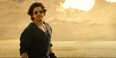 Actor Shah Rukh Khan in 'O Maahi'