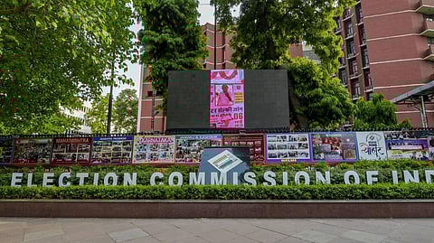 Election Commission of India office in New Delhi.