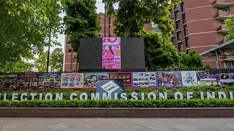Election Commission of India office in New Delhi.