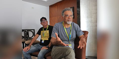 Cuban filmmakers Jorge Luis Sanchez and Nestor Alejandro Gil | B P Deepu