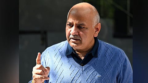 Delhi's former Deputy Chief Minister and Aam Aadmi Party (AAP) leader, Manish Sisodia.