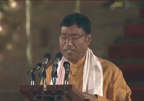 Union Minister of State for Petroleum and Natural Gas Rameswar Teli. (File photo)